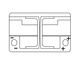 EXIDE AGM 72AH 12V 278x175x190 B13 START&STOP